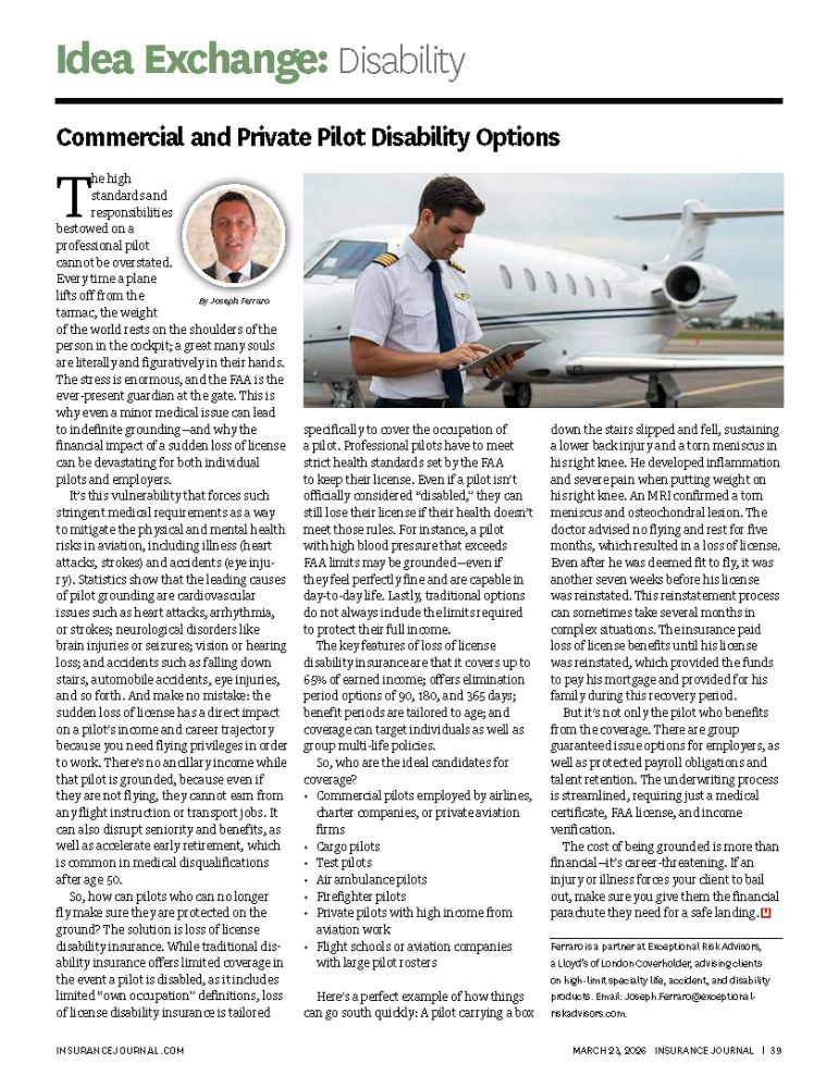 Loss of License Coverage